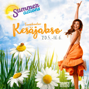 Dance actions tanssikoulun kesäjakso 20.5-16.6